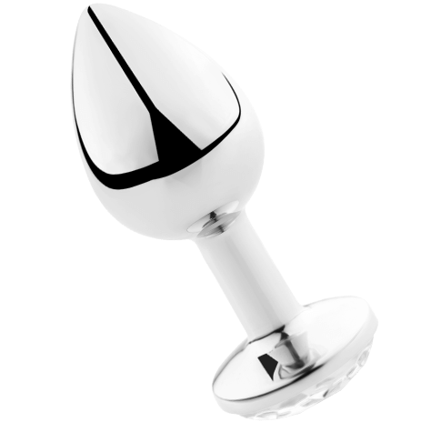 SECRETPLAY - PLUG ANAL TRANSPARENT ALUMINIUM 8 CM SECRETPLAY TOYS