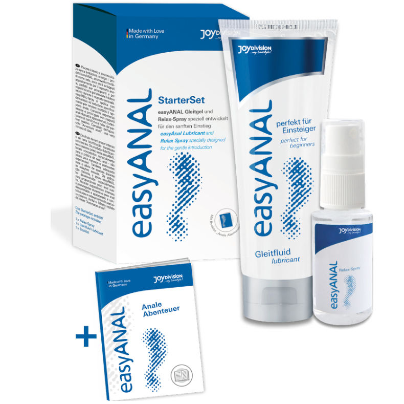 JOYDIVISION EASYANAL - STARTER SET LUBRICANTE + RELAX SPRAY JOYDIVISION EASYANAL