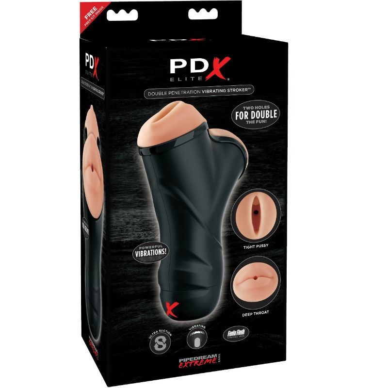 PDX ELITE - COUREUR VIBRANT DOUBLE PÉNÉTRATION PDX ELITE