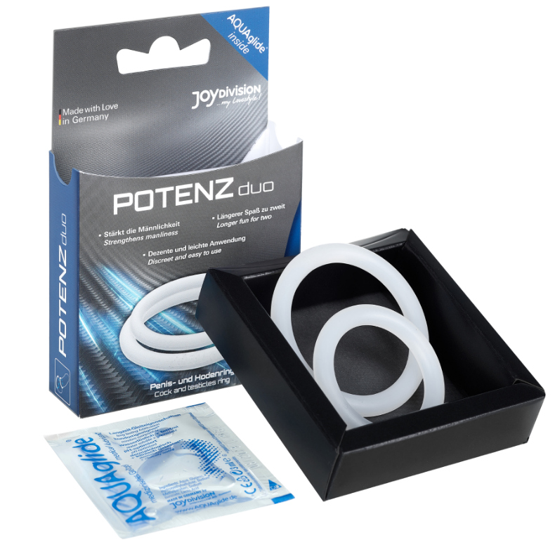 JOYDIVISION POTENZDUO - BAGUES BLANC - M JOYDIVISION POTENZDUO
