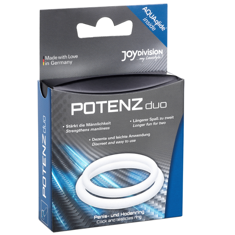 JOYDIVISION POTENZDUO - BAGUES BLANC - M JOYDIVISION POTENZDUO