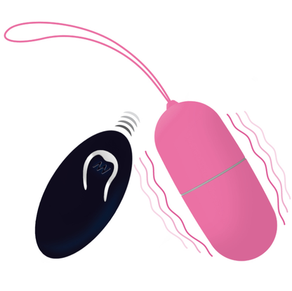 INTENSE - OEUF VIBRANT FLIPPY I AVEC TÉLÉCOMMANDE ROSE INTENSE COUPLES TOYS