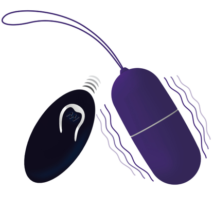 INTENSE - OEUF VIBRANT FLIPPY I AVEC TÉLÉCOMMANDE VIOLET INTENSE COUPLES TOYS