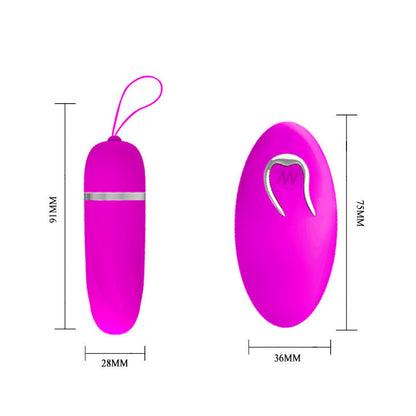 PRETTY LOVE - OEUF VIBRANT DEBBY AVEC CONTROL PRETTY LOVE