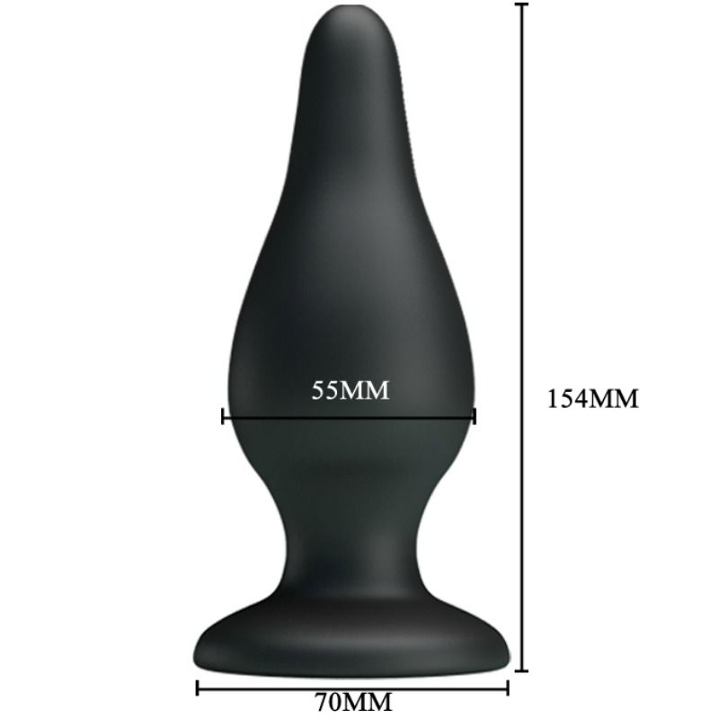 PRETTY LOVE - BOUCHON ERGONOMIQUE EN SILICONE 15.4 CM PRETTY LOVE PARTY UP