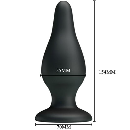PRETTY LOVE - BOUCHON ERGONOMIQUE EN SILICONE 15.4 CM PRETTY LOVE PARTY UP