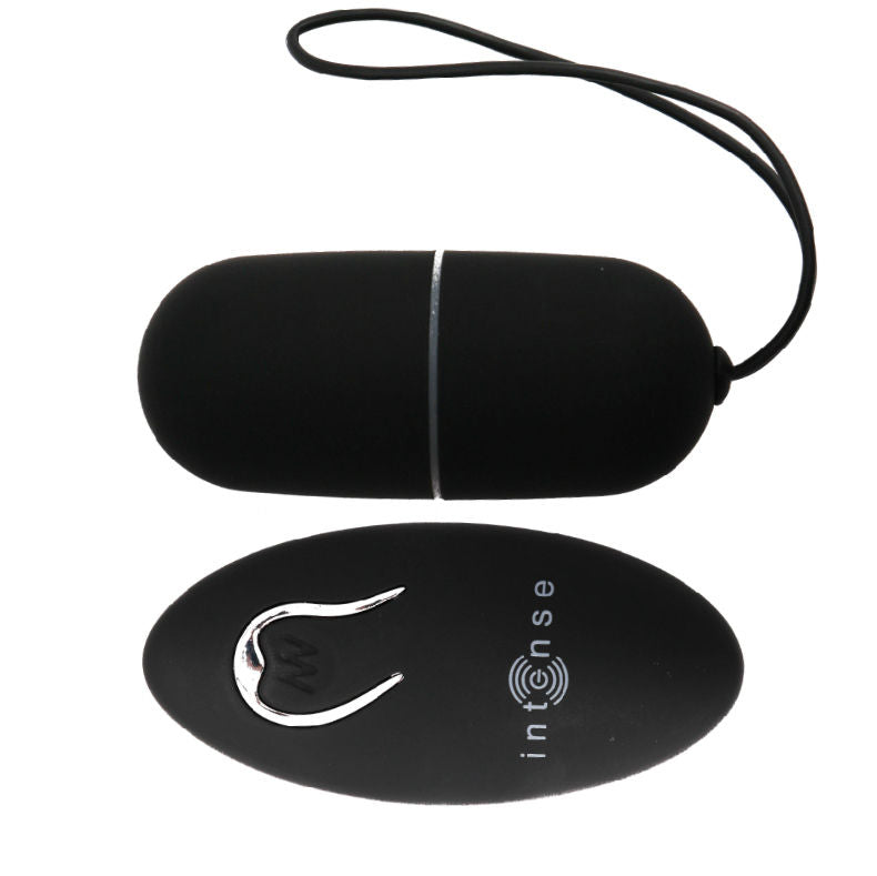 INTENSE - OEUF VIBRANT FLIPPY I AVEC TÉLÉCOMMANDE NOIR INTENSE COUPLES TOYS