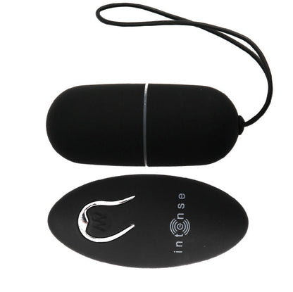 INTENSE - OEUF VIBRANT FLIPPY I AVEC TÉLÉCOMMANDE NOIR INTENSE COUPLES TOYS