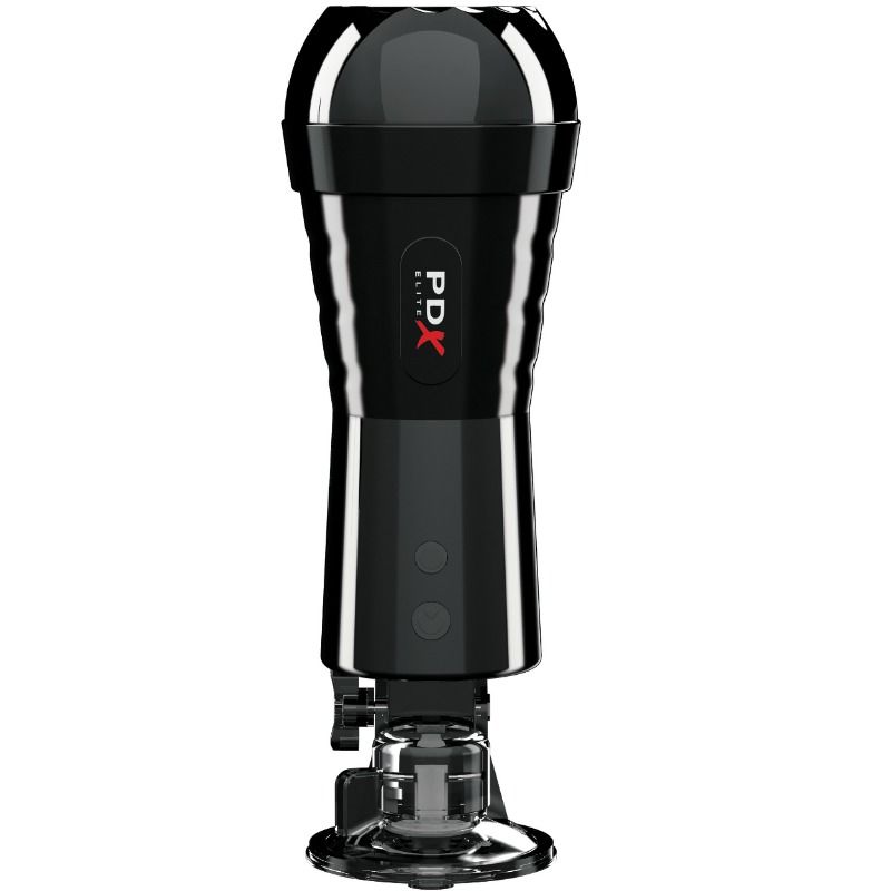 PDX ELITE - MASTURBATEUR AVEC VIBRATION ET EFFET DE COMPRESSEUR PDX ELITE