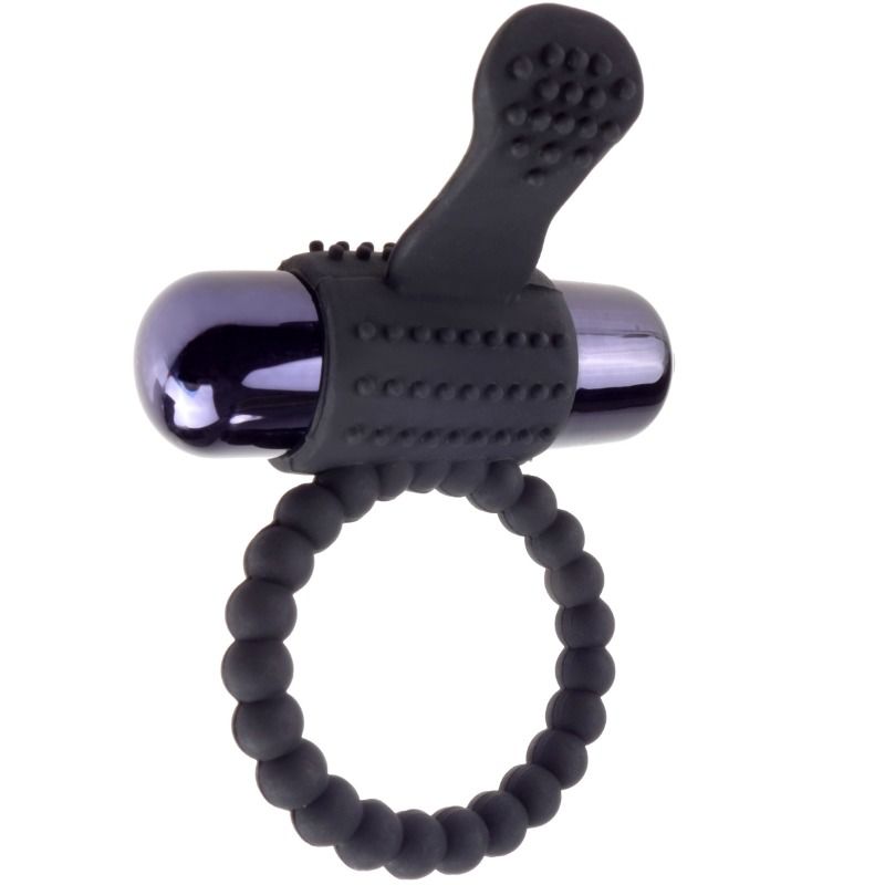 FANTASY C-RINGZ - ANNEAU VIBRANT EN SILICONE NOIR FANTASY C-RING FANTASY C-RINGZ