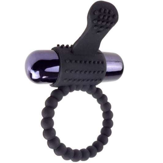 FANTASY C-RINGZ - ANNEAU VIBRANT EN SILICONE NOIR FANTASY C-RING FANTASY C-RINGZ
