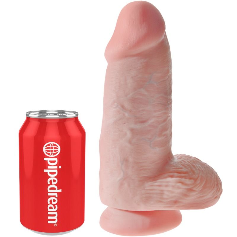 KING COCK - PÉNIS RÉALISTE CHUBBY 23 CM KING COCK