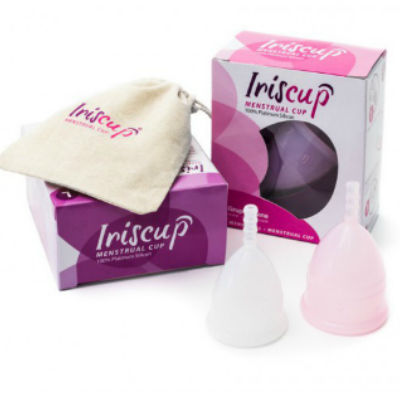IRISCUP - PETITE TASSE DU MOIS ROSE A + SAC STÉRILISATEUR OFFERT IRISCUP