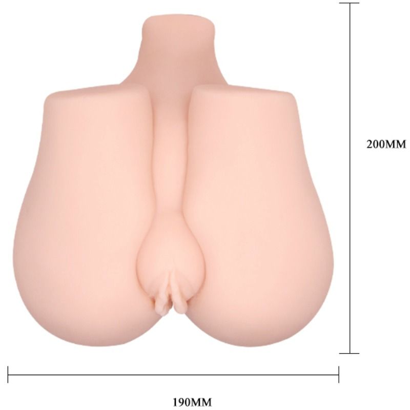 CRAZY BULL - VAGIN ET ANUS RÉALISTES AVEC POSITION DE VIBRATION 3 CRAZY BULL