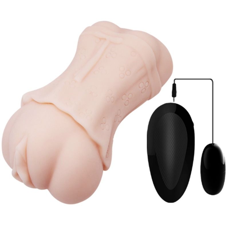 CRAZY BULL - MASTURBADEUR VAGIN PEAU D'EAU AVEC BALLE VIBRANTE 2 CRAZY BULL