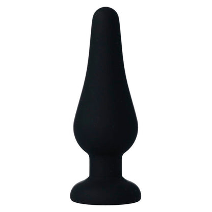 INTENSE - PLUG ANAL PIPO M SILICONE NOIR 11 CM INTENSE ANAL TOYS