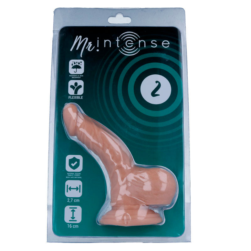 MR INTENSE - 2 PÉNIS RÉALISTE 16 CM -O- 2.7 CM MR. INTENSE