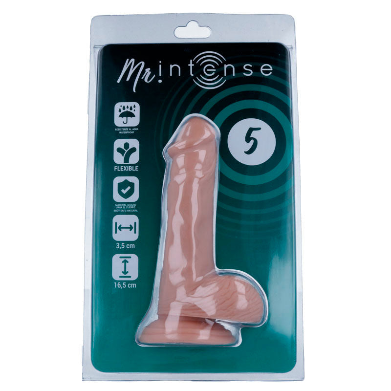 MR INTENSE - 5 PÉNIS RÉALISTE 16.5 CM -O- 3.5 CM MR. INTENSE