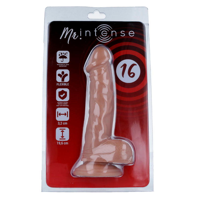 MR INTENSE - 16 PÉNIS RÉALISTE 19.6 CM -O- 3.2 CM MR. INTENSE