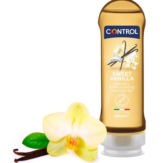 CONTROL - 2 EN 1 MASSAGE & PLAISIR DOUCEUR DE MADAGASCAR 200 ML CONTROL LUBES