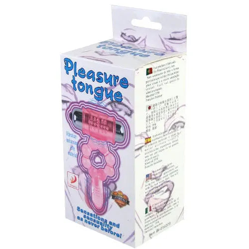 BAILE - ANNEAU SILICONE 10 RYTHMES DE LANGUE AVEC VIBRATION ROSE BAILE FOR HIM