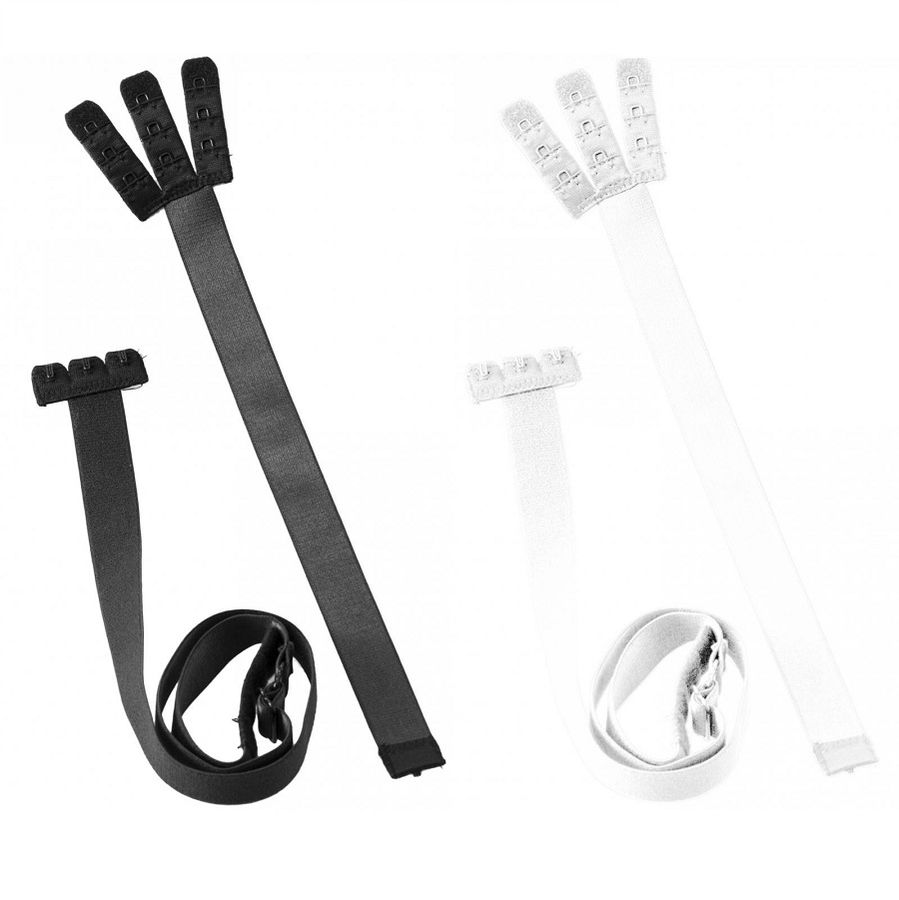 BYE-BRA - ADAPTATEUR DE SOUTIEN-GORGE À DOS OUVERT NOIR & BLANC BYE BRA - ACCESSORIES