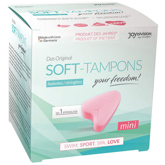 JOYDIVISION SOFT-TAMPONS - ORIGINAL SOFT-TAMPONS MINI 3 UDS JOYDIVISION SOFT-TAMPONS