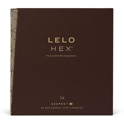 LELO - PRÉSERVATIFS HEX RESPECT XL 36 PACK LELO