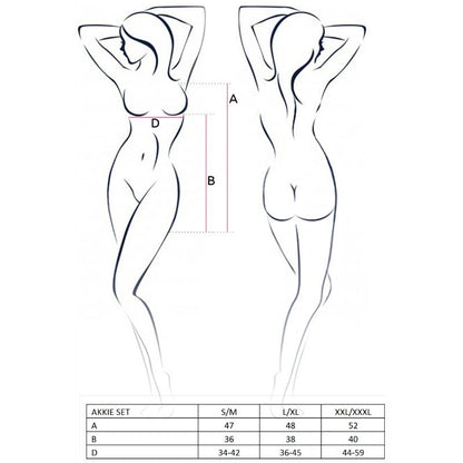 PASSION - FEMME AKKIE ENSEMBLE COSTUME DINFIRMIÈRE L/XL PASSION WOMAN SETS