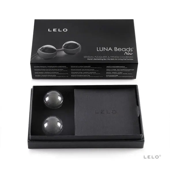 LELO - LUNA BEADS NOIR BALLES DE KEGEL LELO