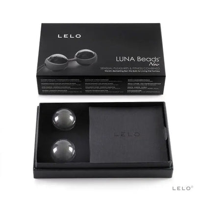 LELO - LUNA BEADS NOIR BALLES DE KEGEL LELO