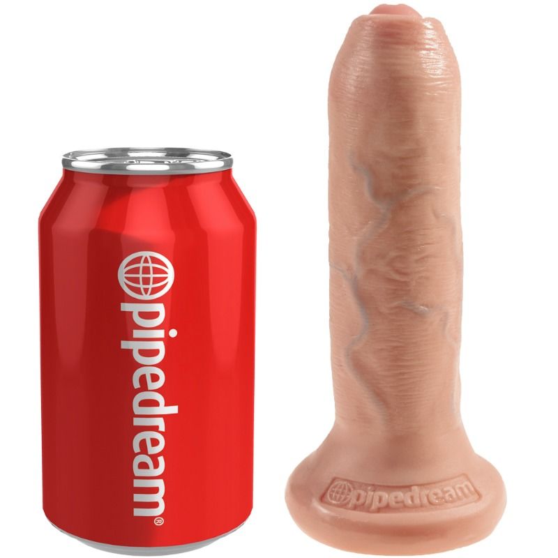 KING COCK - GODE RÉALISTE CHAIR NON COUPÉ 15 CM KING COCK
