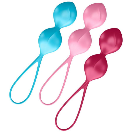 SATISFYER - ENSEMBLE ENTRAÎNEMENT LOVEBALLS 2 SATISFYER BALLS