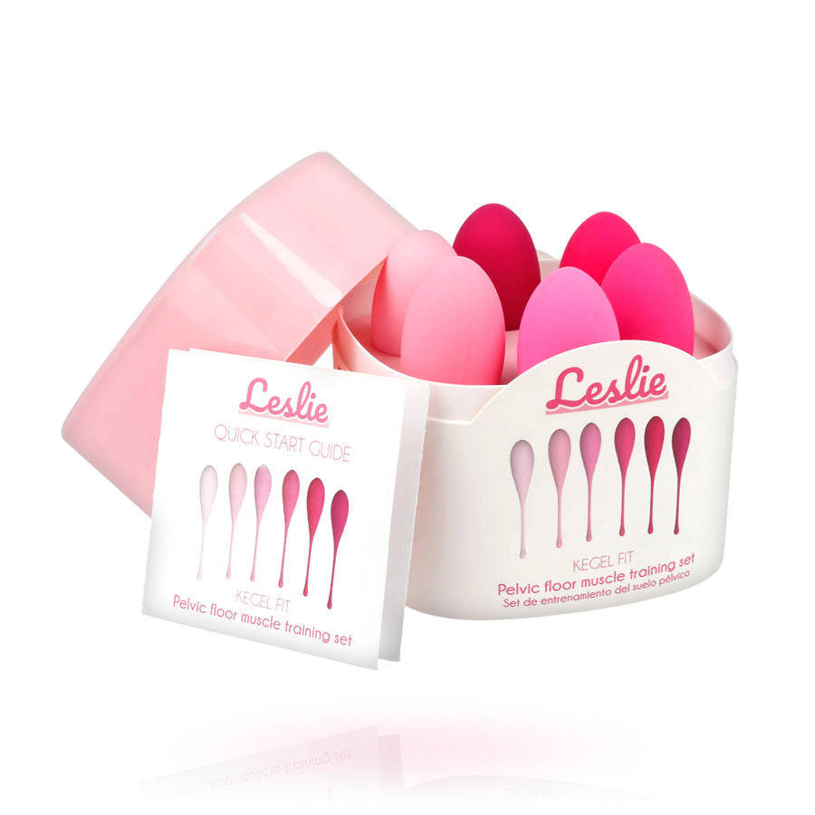 LESLIE - KEGEL FIT ENSEMBLE D'ENTRAÎNEMENT MUSCULAIRE PELVIEN 6 PCS LESLIE