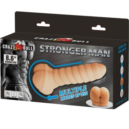 CRAZY BULL - PÉNIS MULTIFONCTIONNEL 21.8 CM CRAZY BULL