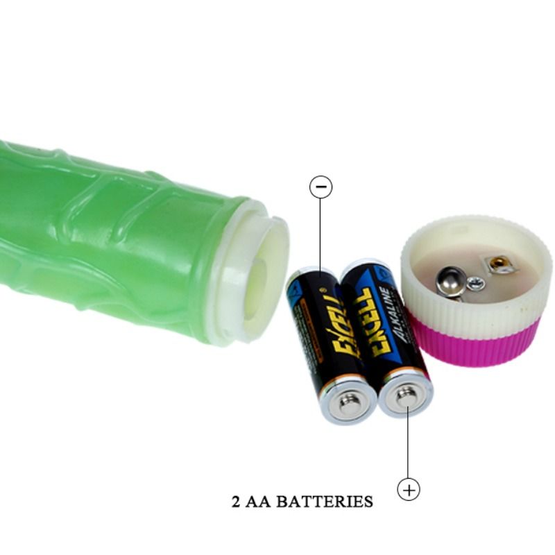 BAILE - VIBRATEUR VAGUES DE PLAISIR 23 CM VERT BAILE VIBRATORS