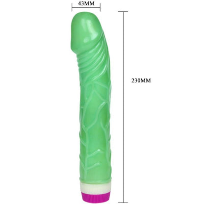 BAILE - VIBRATEUR VAGUES DE PLAISIR 23 CM VERT BAILE VIBRATORS