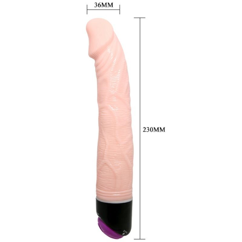 BAILE - ADOURCLUB VIBRATEUR RÉALISTE 23 CM NATUREL BAILE