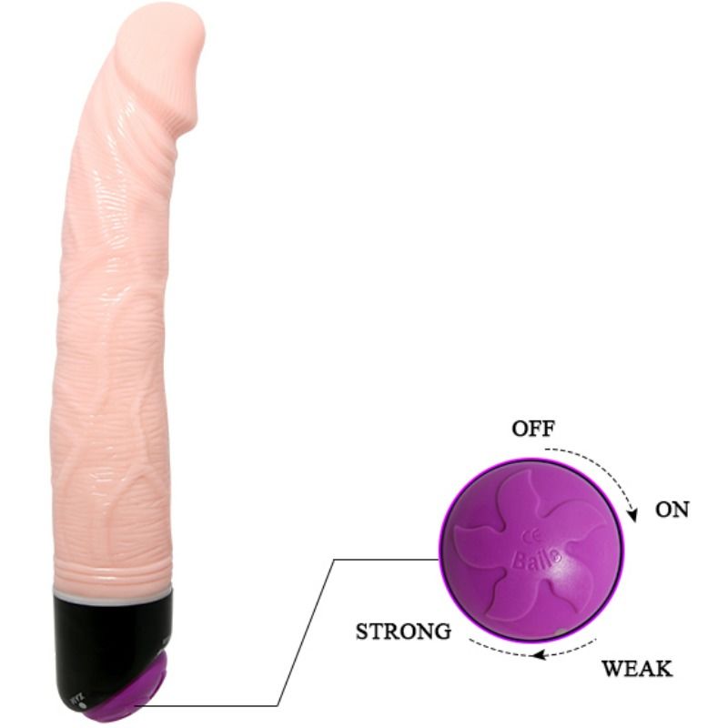 BAILE - ADOURCLUB VIBRATEUR RÉALISTE 23 CM NATUREL BAILE