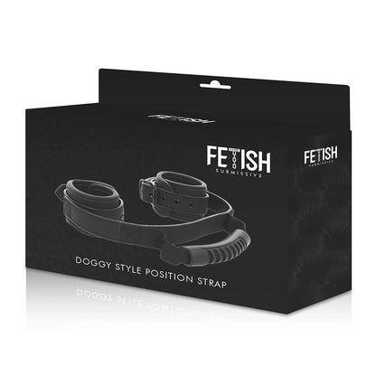 FETISH SUBMISSIVE - MENOTTES DOUBLURE NOPRÈNE AVEC POIGNÉE FETISH SUBMISSIVE BONDAGE