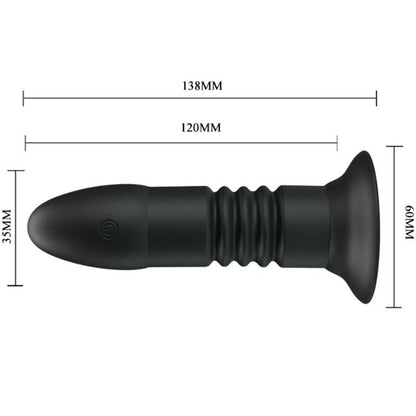 PRETTY LOVE - PLUG MAGIC JINGER HAUT ET BAS ET VIBRATION PRETTY LOVE BOTTOM