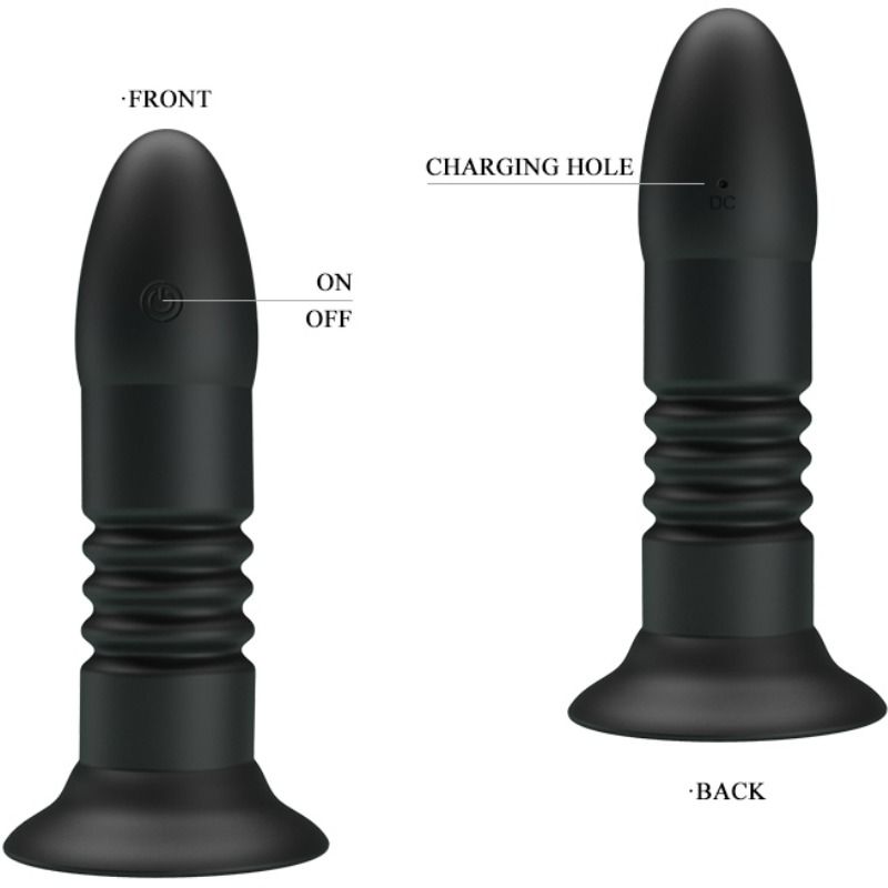 PRETTY LOVE - PLUG MAGIC JINGER HAUT ET BAS ET VIBRATION PRETTY LOVE BOTTOM