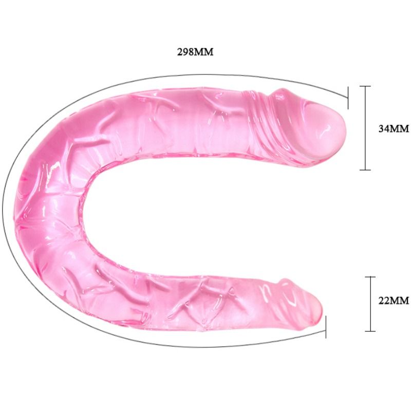 BAILE - DOUBLE DONG DOUBLE GODE ROSE BAILE DILDOS