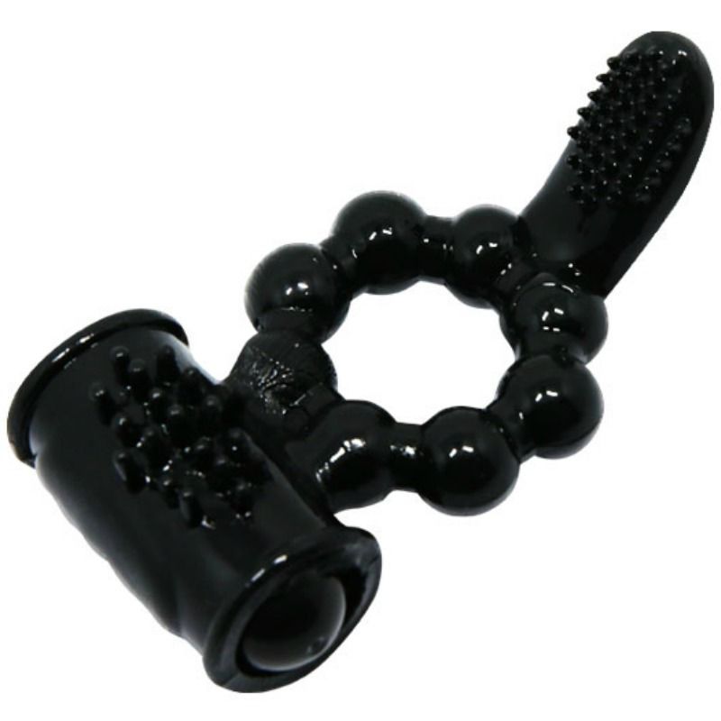 BAILE - ANNEAU SWEET RING AVEC DOUBLE STIMULATEUR BAILE FOR HIM
