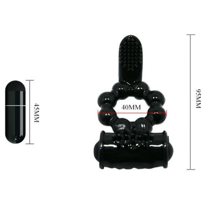 BAILE - ANNEAU SWEET RING AVEC DOUBLE STIMULATEUR BAILE FOR HIM