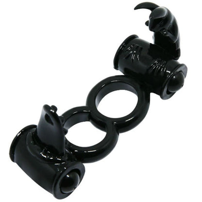BAILE - SWEET RING DOUBLE ANNEAU AVEC DOUBLE LAPIN BAILE FOR HIM