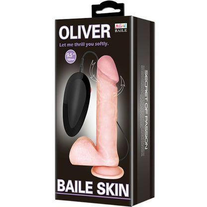 BAILE - VIBRATEUR RÉALISTE OLIVER AVEC FONCTION DE ROTATION BAILE