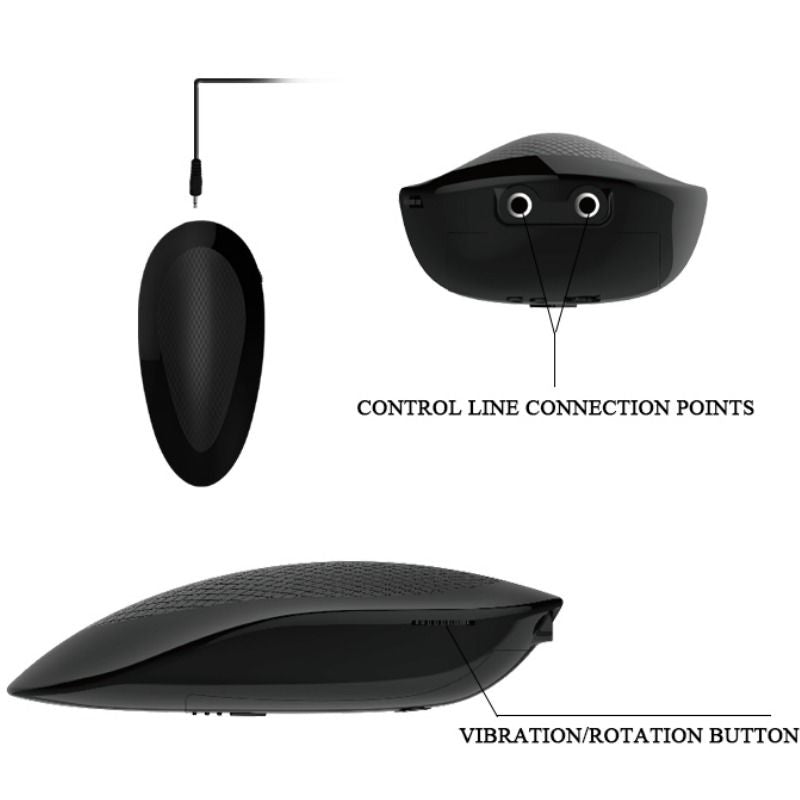 BAILE - VIBRATEUR RÉALISTE OLIVER AVEC FONCTION DE ROTATION BAILE