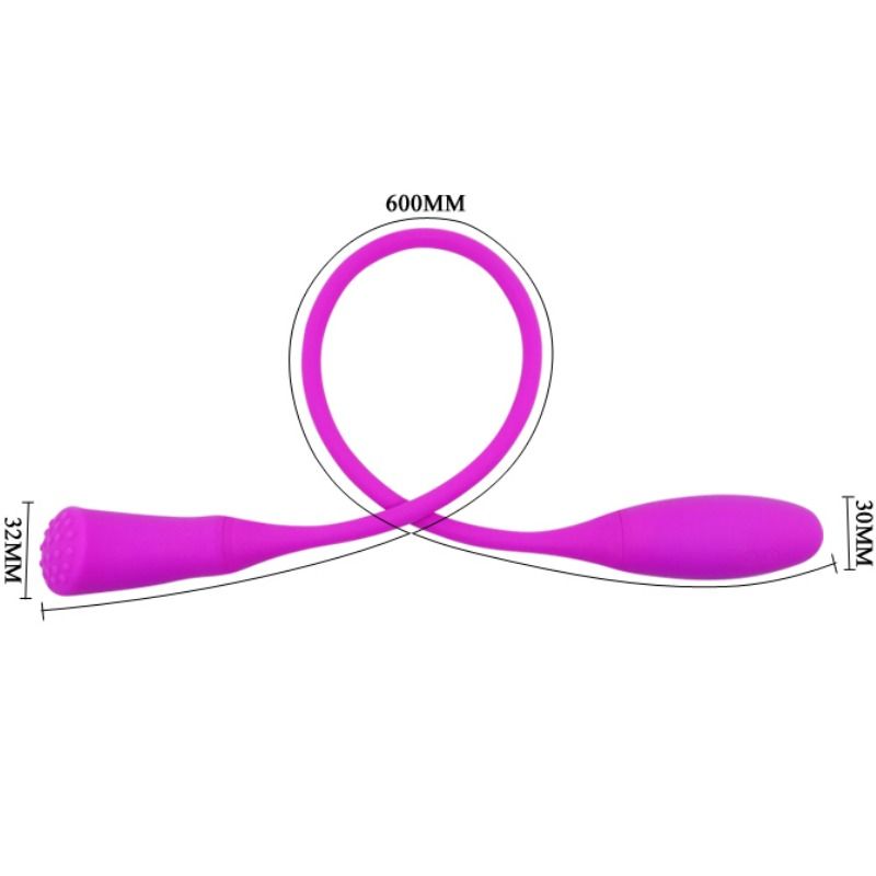 PRETTY LOVE - VIBRATEUR SMART SNAKY VIBE 2 MOTEURS PRETTY LOVE SMART