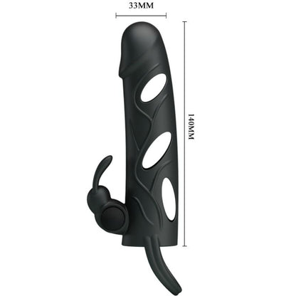 PRETTY LOVE - HOUSSE EN SILICONE AVEC VIBRATION 14 CM 2.0 PRETTY LOVE